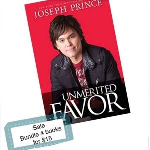 4 books for $15 Unmerited Favor by Josep Prince